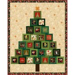 Tree Traditions Quilt feat. Jolly Holiday Kids by Natalie Crabtree- free pattern available May 2027