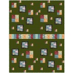 Row House Jungle Vibes Quilt by Kate Colleran 46"x60"