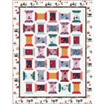 Just Spoolin' Quilt by Wendy Sheppard /53.5"x59.5"
