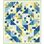 Provencial Labyrinth Cream Quilt by Heidi Pridemore /58"x67"