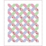 Hugs and Kisses La Fiesta Quilt by Swirly Girls Design - 55"x67"