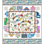 Whistle Stop Tour Quilt feat. Little Locomotives by Natalie Crabtree- free pattern available September 2026