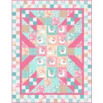 Panel Blast Llama Nirvana Quilt by Swirly Girls Design /63"x81"