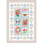 Stamp Collection Quilt by Natalie Crabtree 45"x65"