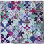 Meadow by Tara Faughnan 57"x57" -  featuring Sea Holly Collection