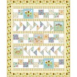 Happy Dance Quilt feat. Meant to Bee by Carolyn's in Stitches 