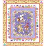 Tiny Houses Quilt feat. Mice to Meet You by Natalie Crabtree - free pattern available February 2027