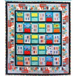 Monsters in the Closet Quilt by Heidi Pridemore /54"x61"