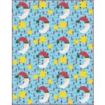 Half Moon Santa - Most Wonderful Time of the Year Quilt by Everyday Stitches 56"x72"