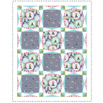 Namaste Quilt by Heidi Pridemore /36"x46"