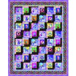 Cupcakes & Kitties Quilt feat. Neon Cats by The Whimsical Workshop