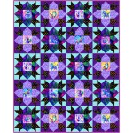 Bloomin' Quilt feat. Neon Cats by Miss Winnie Designs