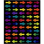 New Direction Quilt by Whistlepig Creek Productions /70"x84"
