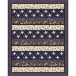 Wishing Stars feat.Nocturnal Garden by Natalie Crabtree-free pattern available  in July, 2025