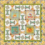 Mangiare Quilt feat. Nonna's Table by Project House 360- free pattern available May 2026