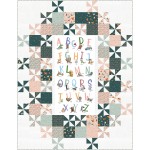 Grand Central Now and Zen Quilt by Swirly Girls Design /60"x78"