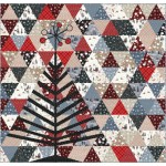 tinsel tree oh deer winter iquilt by everyday stitches /70"Wx73"H
