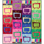 Mod TV Quilt feat. Patina by Colorwerx