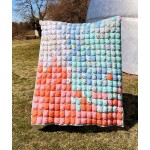 Ombre Puff sew seeds of love quilt by Parker on the Porch