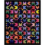Scatterbrained garden pindot quilt by Bea Lee 