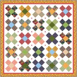 Playing Jacks Quilt feat. Playtime Memories by Natalie Crabtree - free pattern available September 2026