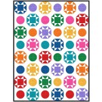 Polka Party Hashdot Quilt by Charisma Horton /74"x86"