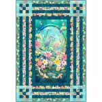 Happy Serene Quilt feat. Pond of Serenity by Ladeebug Design