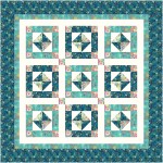 Nana's Picnic Quilt feat. Pond of Serenity by Brenda Plaster