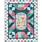 panel blast quilt by swirly girls design 63"x81"