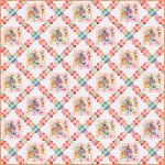 Harlequin Garden quilt feat. Primrose Garden by Project House 360