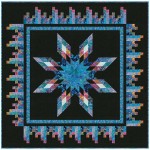 Razzle Dazzle Quilt by Christine Stainbrook /45"x63"