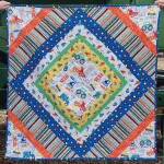 Rhombi Diggers and Dumpers Quilt by Lisa Ruble