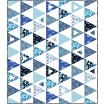 Equal Rights Rhythm and Blues Quilt by Swirly Girls Deisgn - 53"68"