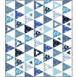 Equal Rights Rhythm and Blues Quilt by Swirly Girls Deisgn - 53"68"