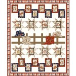 Cowpoke Hall of Fame Quilt rootin tootin by Coach House designs /64"x78" 