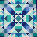 Sea Glass Medallion QUILT by Nighting Gale Quilts