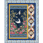 Taking Flight quilt feat. Silk Road by Marsha Evans Moore