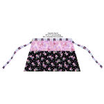 Painted Garden Apron feat.Sketchbook Garden by Brianna Roberts -Free Pattern Available in May, 2025