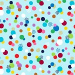 CRAFTY DOTS ON MINKY  - 24 yard minimum - Contact your account manager to purchase