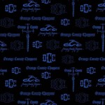 OCC LOGOS ON MINKY  - 24 yard minimum - Contact your account manager to purchase