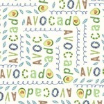 LOVE AVOCADO ON MINKY- NOT FOR PURCHASE BY MANUFACTURERS