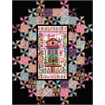 Grand Central Quilt feat. Songbird Garden By Swirly Girls Design