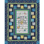 Give Me Some Space Quilt by Heidi Pridemore /60"x76"