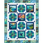 Waterscape Quilt feat. Spirit of the Isles by Project House 360 - free pattern available September 2026