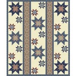 Star Spangled by Heidi Pridemore - 69"x83" featuring Suzette Collection