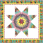 Starburst Quilt by Wendy Sheppard /65"x65"