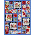 Summer Tiles summer wildflowers Ladeebug Design quilt