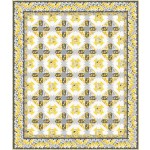 bella rosa -yellow quilt by project house 360 65"x77"