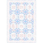 Block Talk Stars Quilt feat Sweet little bunny by Swirly Girls Design