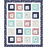 TEA SQUARES BY LADEEBUG DESIGN QUILT FEAT. TEA O'CLOCK 